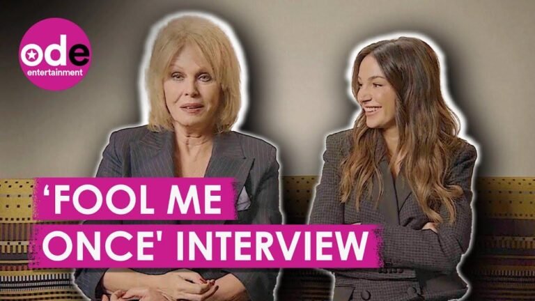 Michelle Keegan and her co-star Joanna Lumley talk about their shared on-set experience.