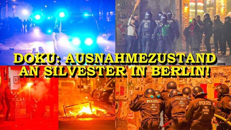 +++ New Year’s Eve in Berlin: Firefighters and Police Lured into Ambush | Documentary 2024 +++