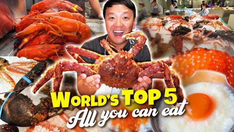Check out the 5 best all-you-can-eat buffets worldwide! These places offer endless food and are a must-visit for any food lover.