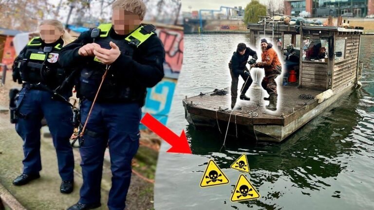 Police Called: Big haul during scrap fishing in Berlin 👀