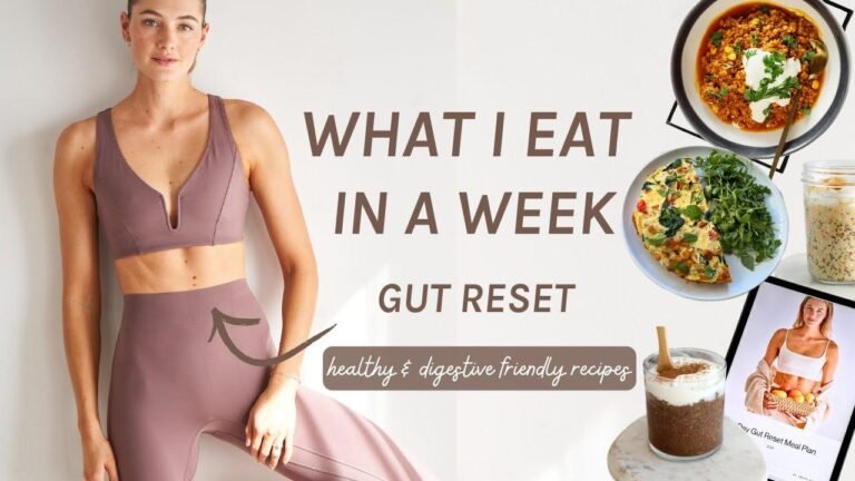 My Weekly Gut Reset Meal Plan: Healthy, Digestible Recipes by Sanne Vloet