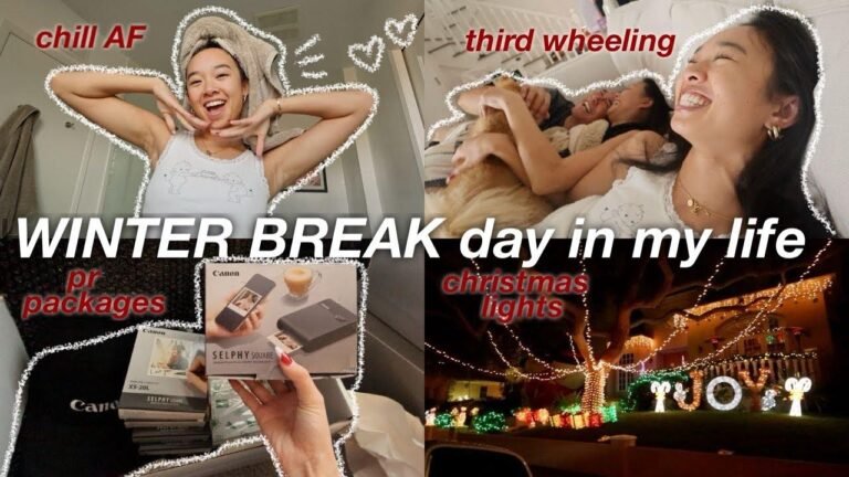 A Day in My Life During Winter Break | Vlogmas Day 22