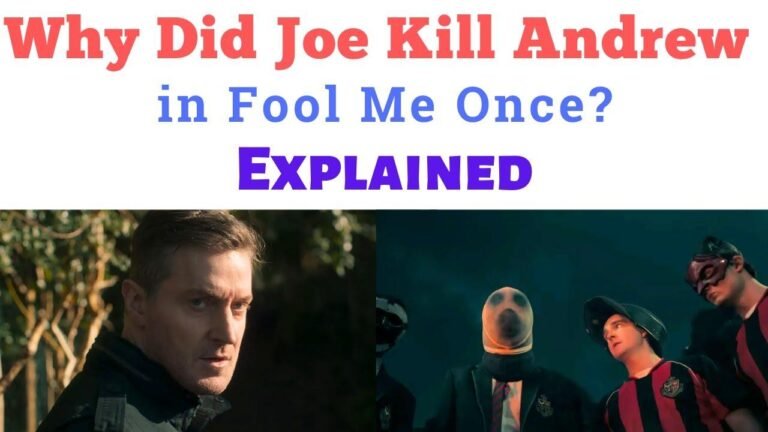 What was the Reason for Joe to Murder Andrew in Fool Me Once? Find out in Andrew Burkett’s Fool Me Once. Don’t be fooled again.