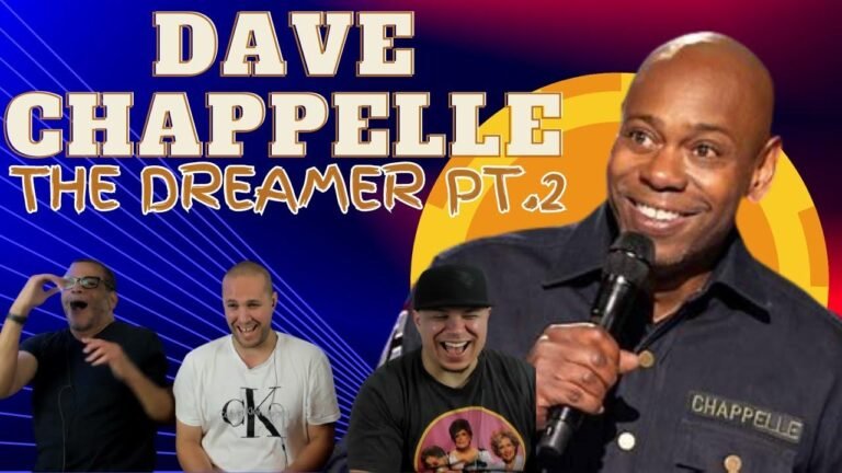 Wow, this is amazing!! Reacting to Dave Chappelle’s “The Dreamer Pt.2”!