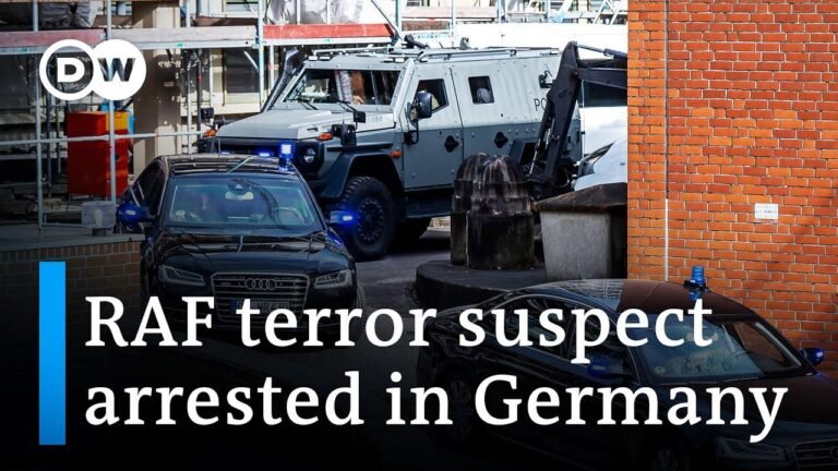 Berlin: DW News reports arrest of far-left RAF terror suspect Daniela Klette. #Berlin #DWNews #terrorist #arrest